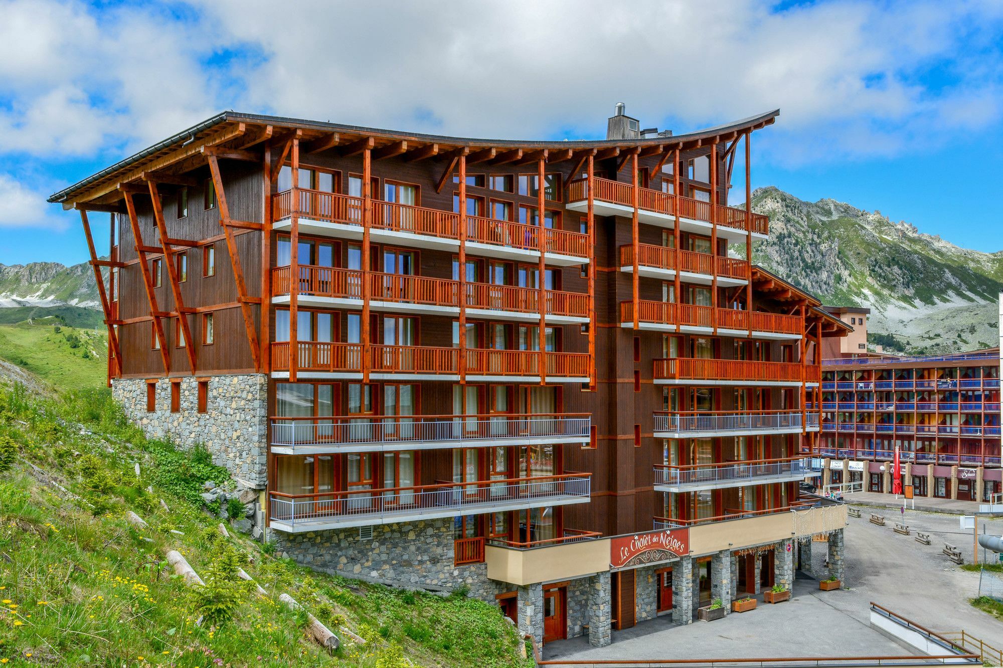Chalet Des Neiges : La Cime Des Arcs Les Arcs  Buitenkant foto